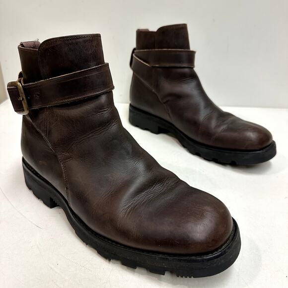 VERY GOOD Ralph Lauren x Alfred Sargent Jodhpur Boots Bench Made in England 9 - Picture 4 of 12